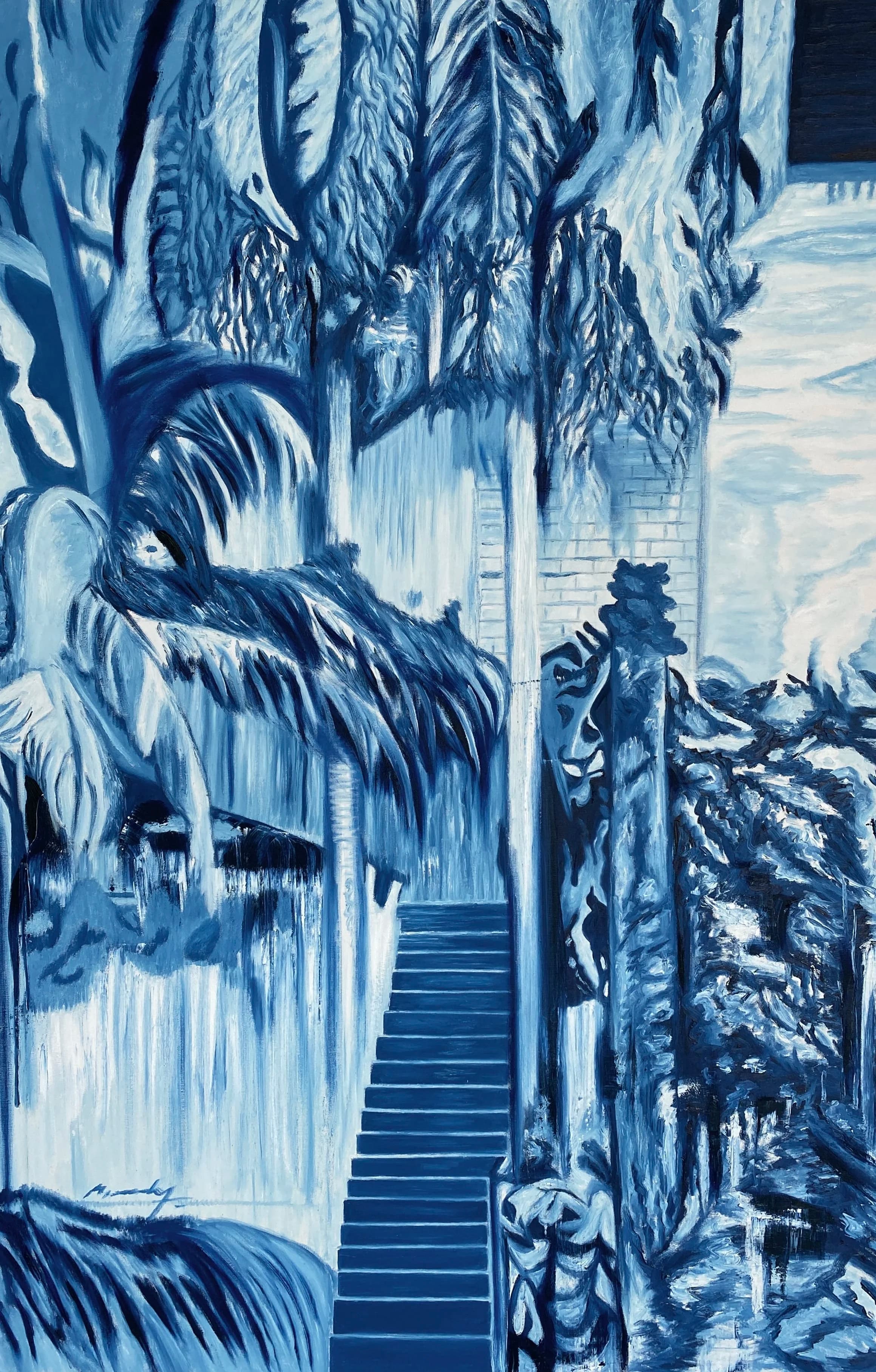 Snow Jungle series by Conor Mccreedy